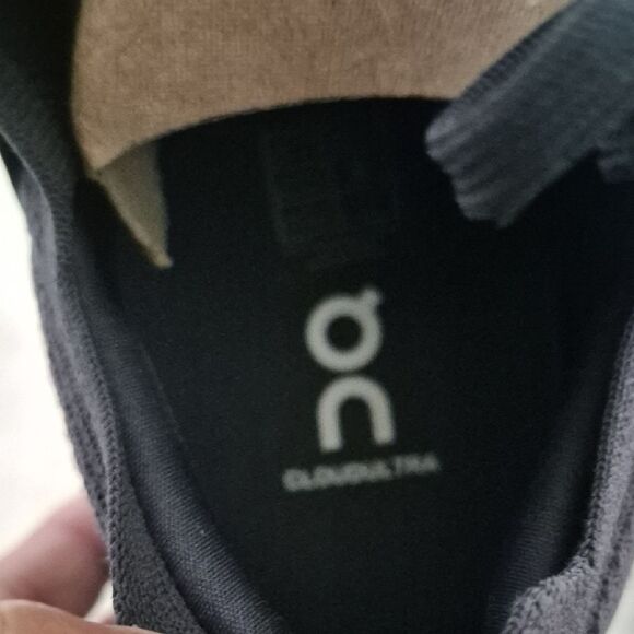 On Running Men's Dark Purple and Lime Athletic Shoes - Picture 11 of 16